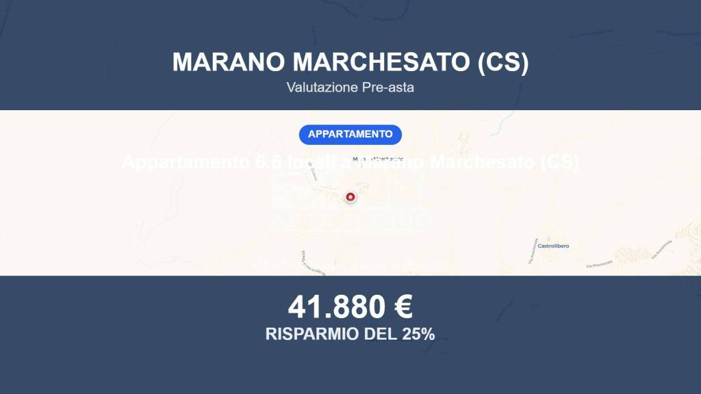appartamento in vendita a Marano Marchesato