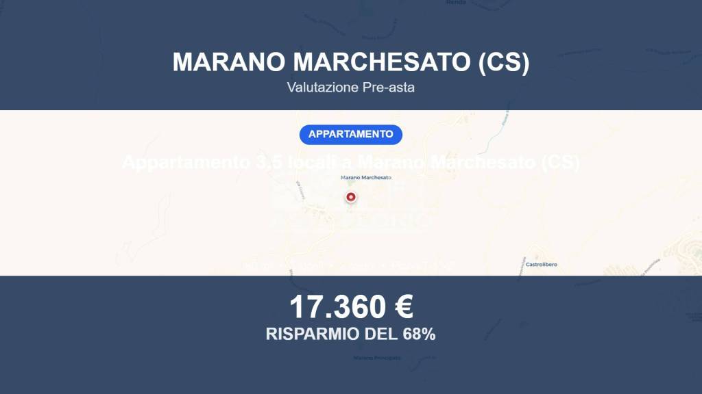 appartamento in vendita a Marano Marchesato