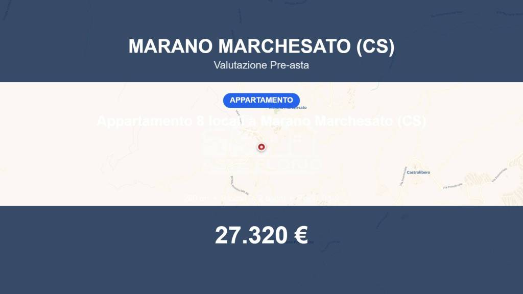 appartamento in vendita a Marano Marchesato