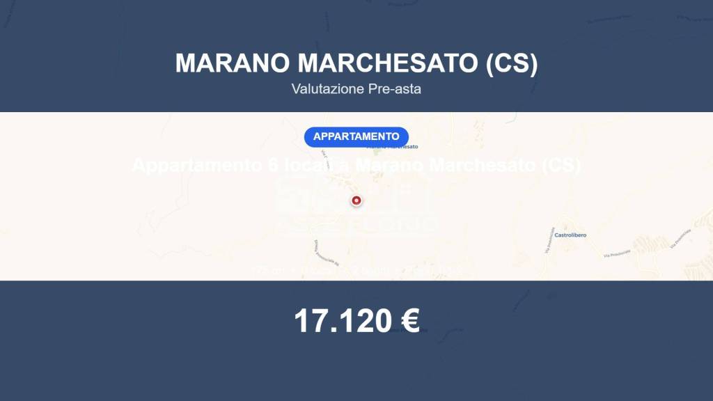 appartamento in vendita a Marano Marchesato