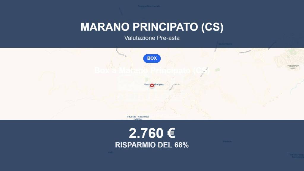 box auto in vendita a Marano Principato