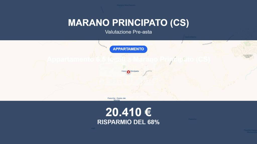 appartamento in vendita a Marano Principato