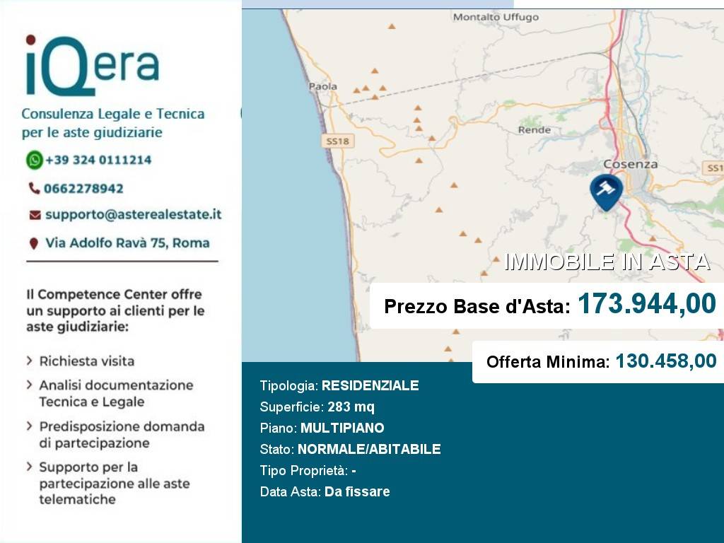 appartamento in vendita a Mendicino in zona Rosario