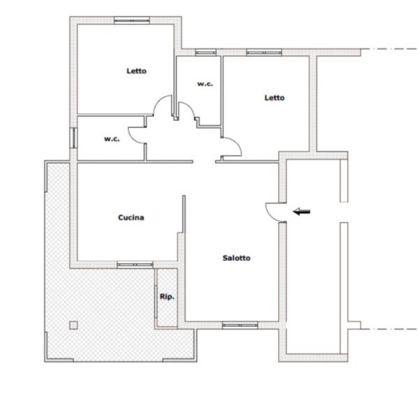 appartamento in vendita a Mendicino