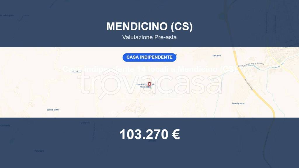 casa indipendente in vendita a Mendicino in zona Pasquali