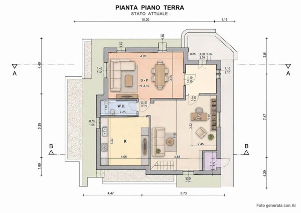 casa indipendente in vendita a Mendicino in zona Pasquali