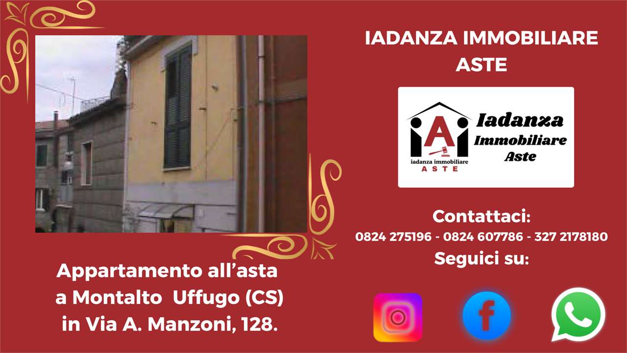 appartamento in vendita a Montalto Uffugo in zona Taverna