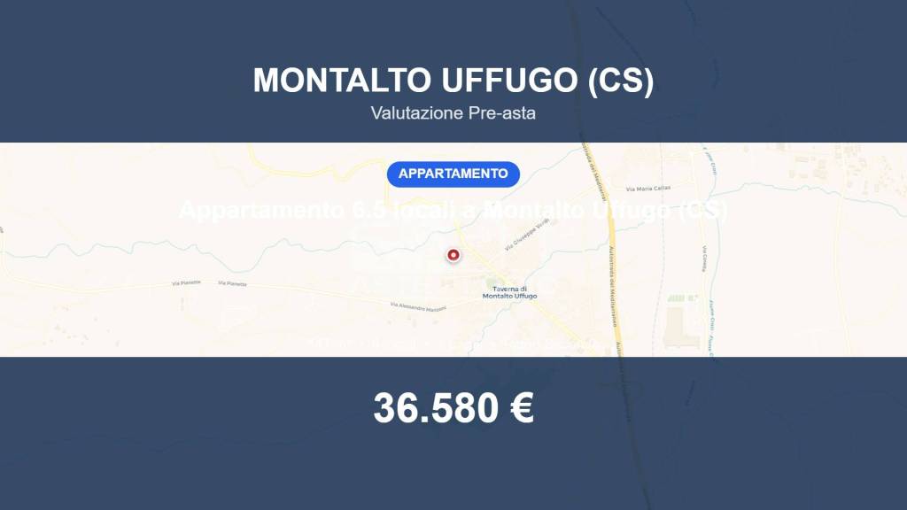 appartamento in vendita a Montalto Uffugo in zona Taverna