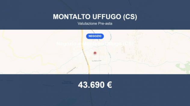 negozio in vendita a Montalto Uffugo