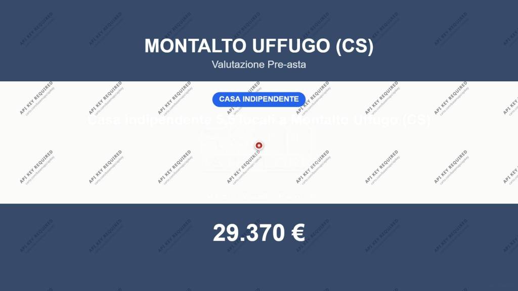 pentavano in vendita a Montalto Uffugo in zona San Nicola