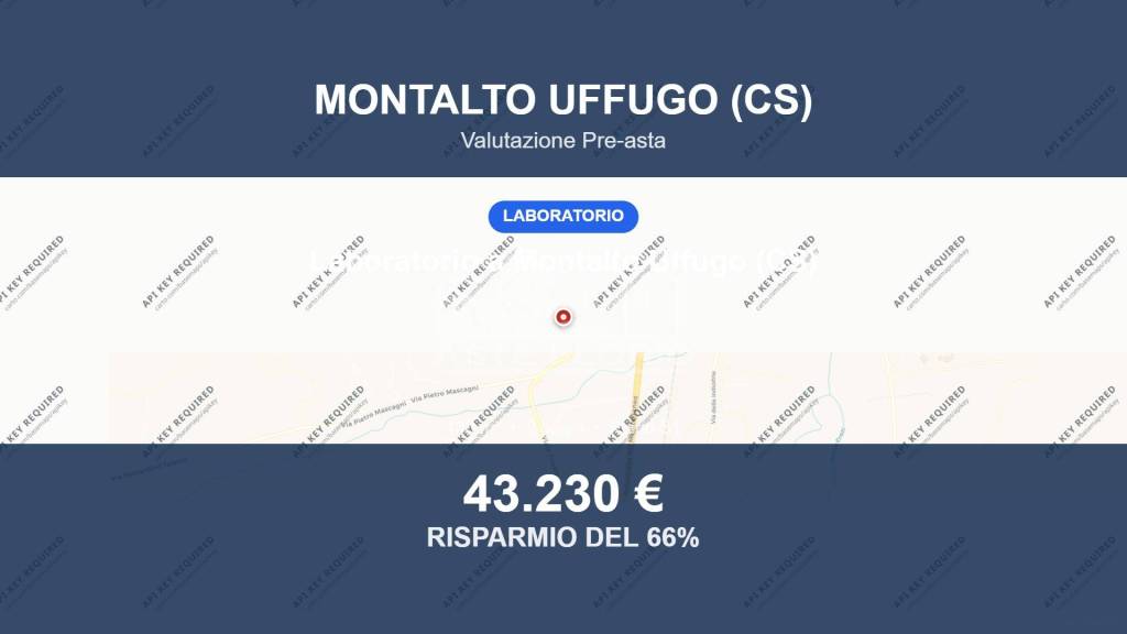 locale commerciale in vendita a Montalto Uffugo