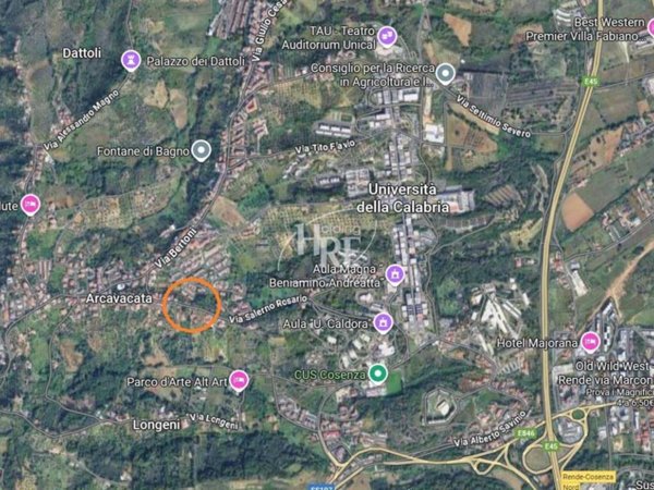 terreno agricolo in vendita a Rende in zona Arcavacata