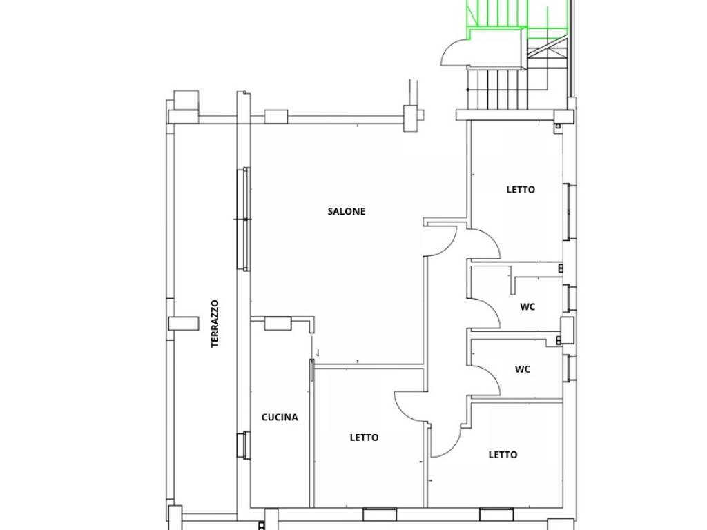 appartamento in vendita a Rende in zona Roges