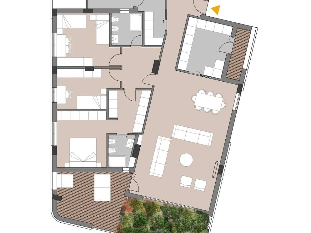 appartamento in vendita a Rende in zona Roges