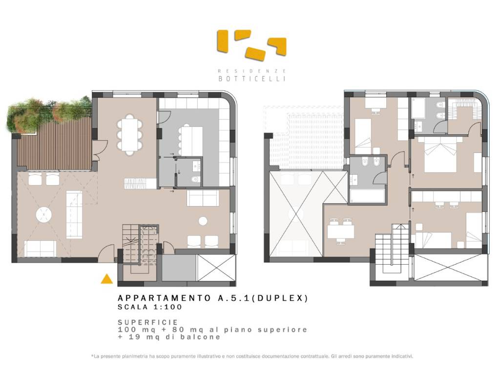 appartamento in vendita a Rende in zona Roges