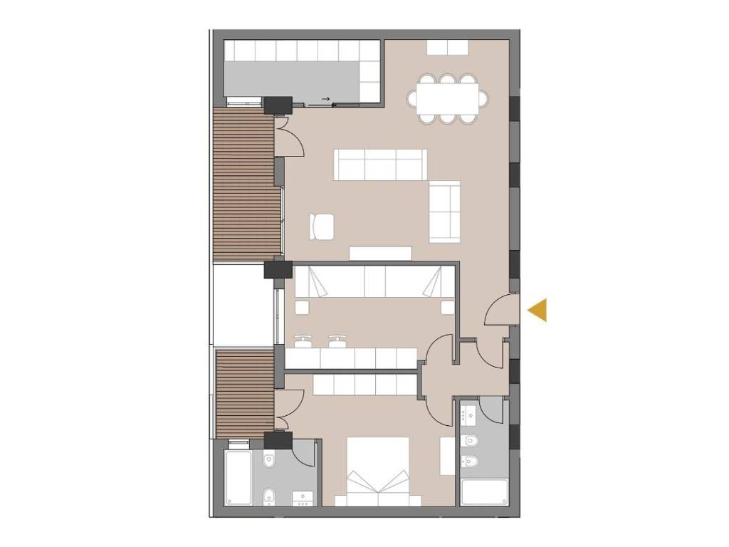 appartamento in vendita a Rende in zona Roges