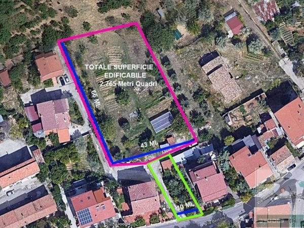 terreno agricolo in vendita a Rende in zona Arcavacata