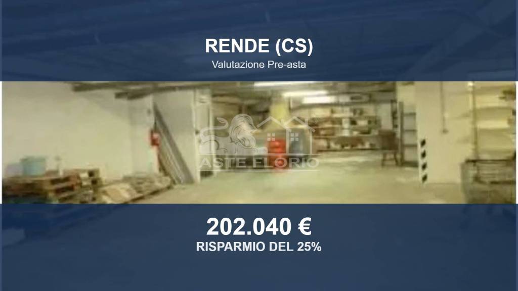 locale commerciale in vendita a Rende in zona Quattromiglia