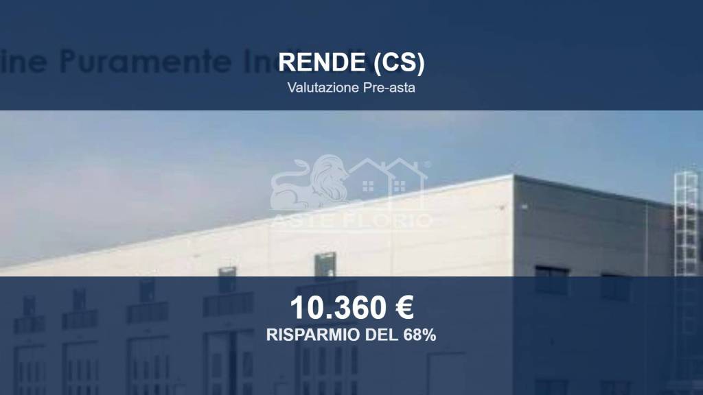 locale commerciale in vendita a Rende