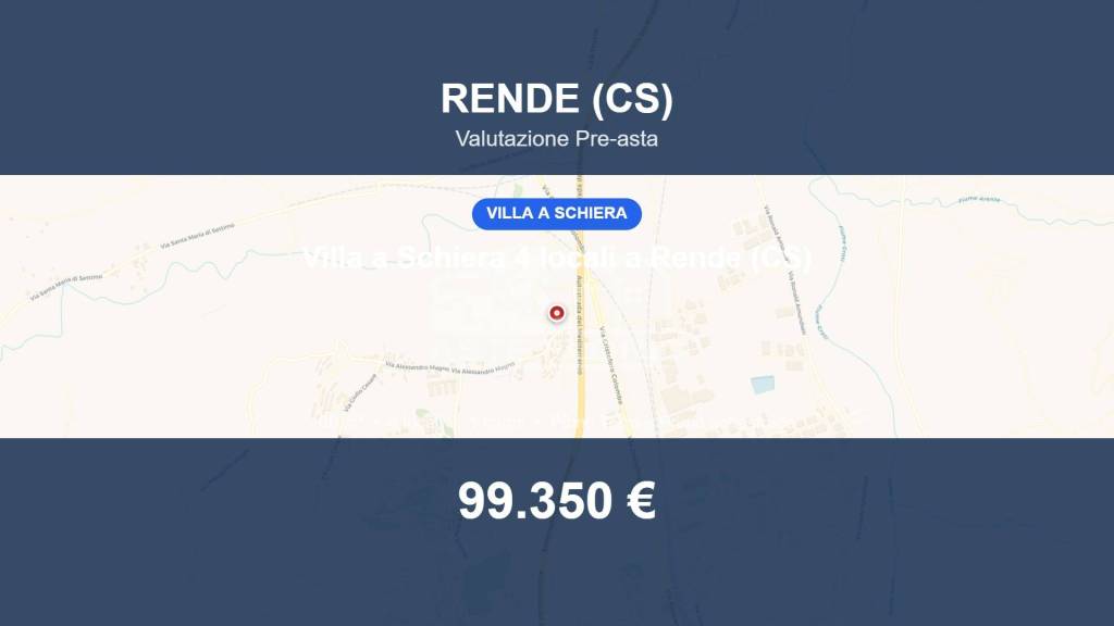 casa indipendente in vendita a Rende in zona Quattromiglia