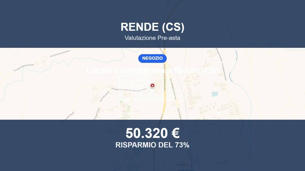 negozio in vendita a Rende