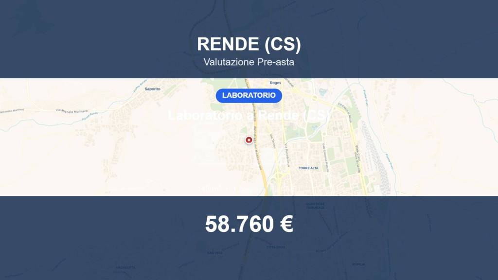 negozio in vendita a Rende in zona Roges