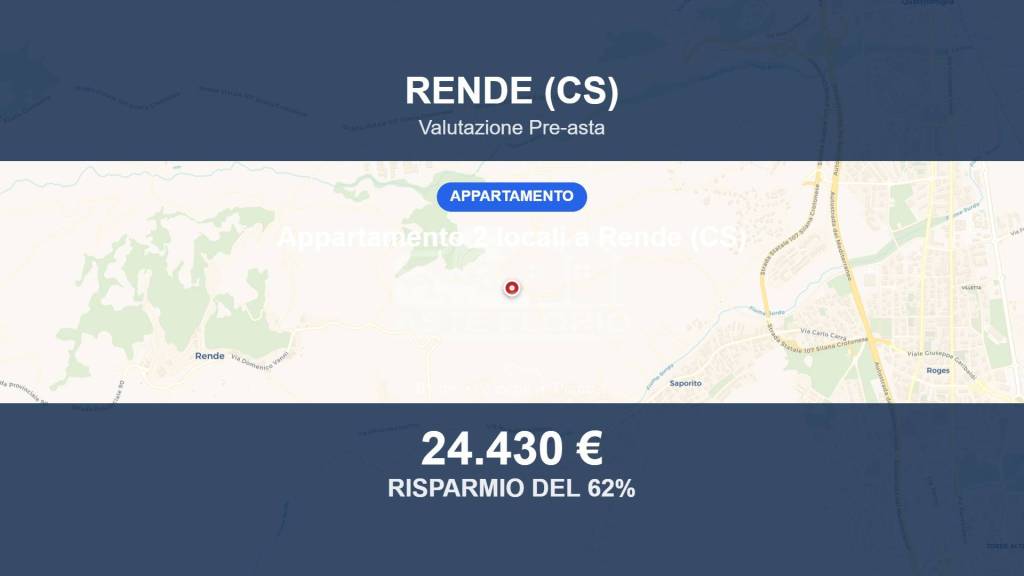 appartamento in vendita a Rende in zona Santo Stefano