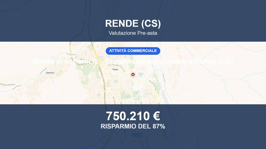 appartamento in vendita a Rende in zona Roges