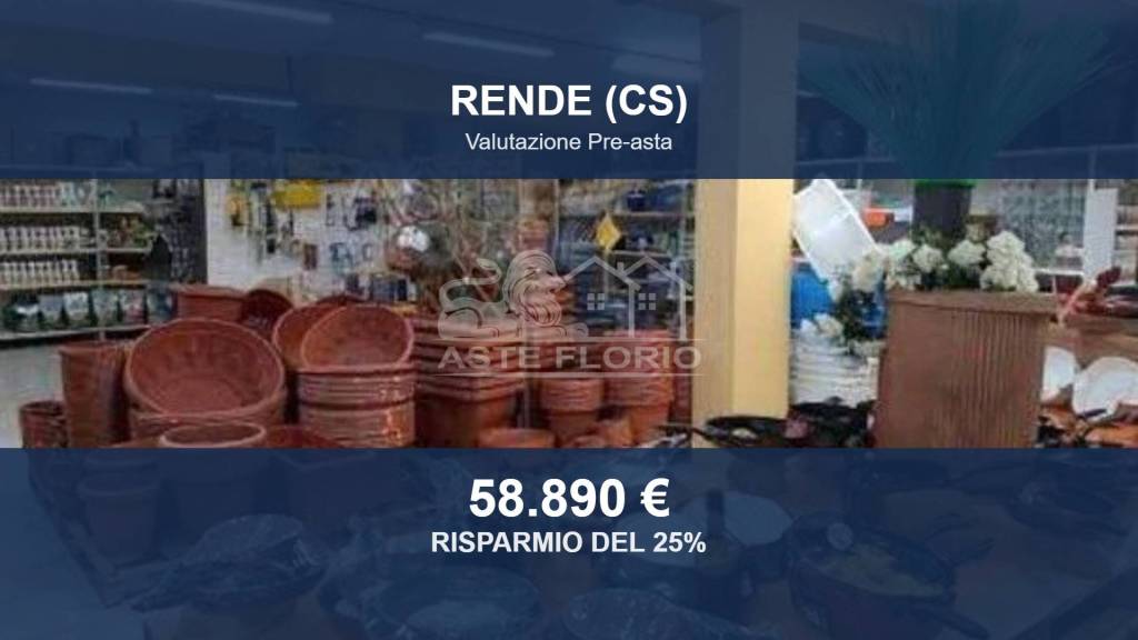 locale commerciale in vendita a Rende in zona Roges