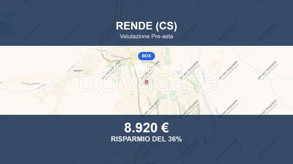 box auto in vendita a Rende in zona Roges
