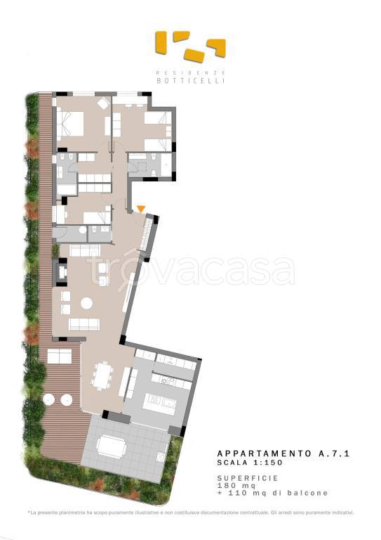 appartamento in vendita a Rende in zona Roges