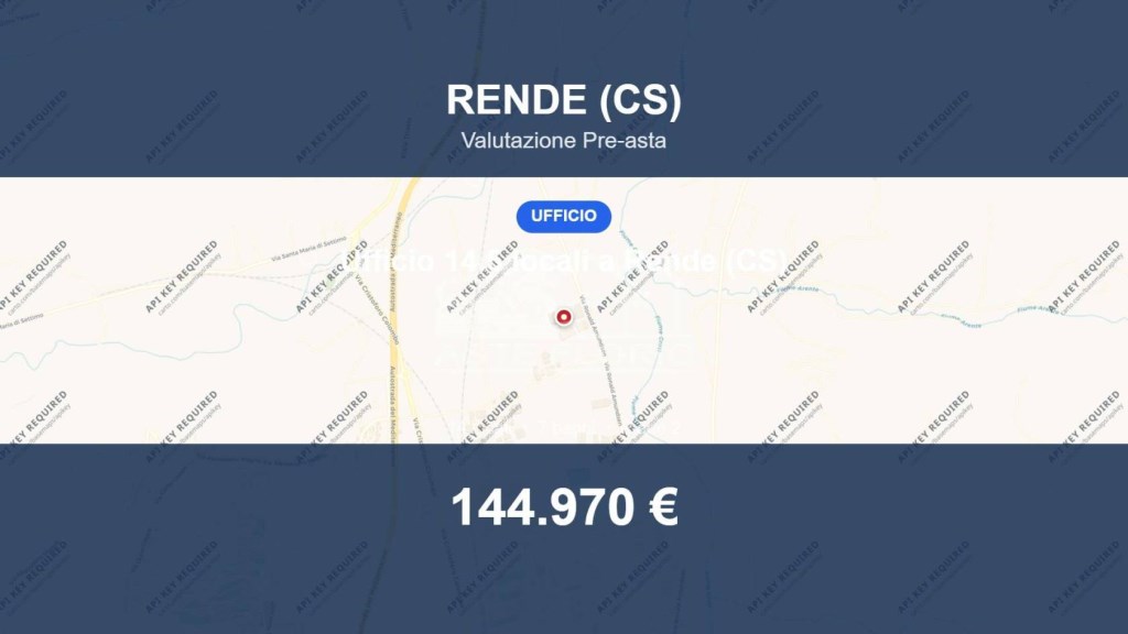 ufficio in vendita a Rende