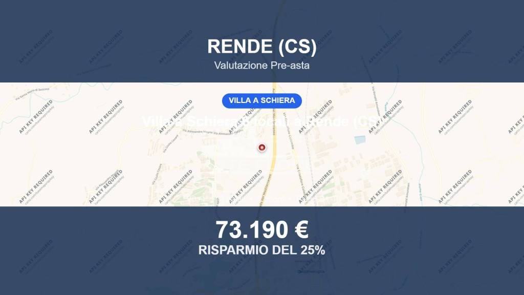 casa indipendente in vendita a Rende