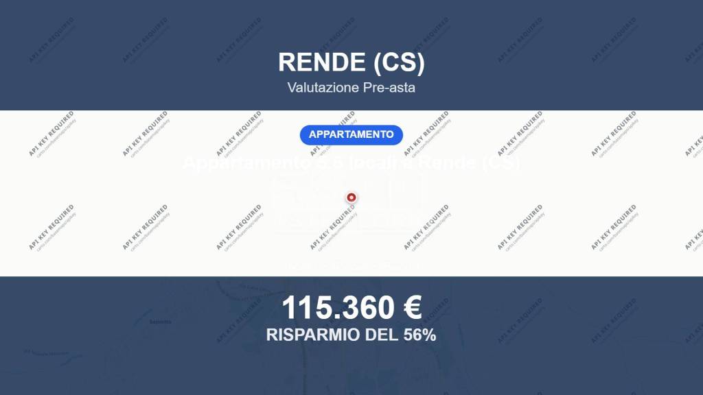 appartamento in vendita a Rende in zona Quattromiglia