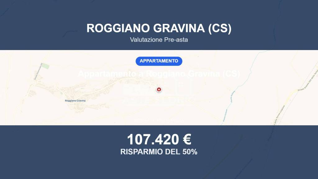 appartamento in vendita a Roggiano Gravina