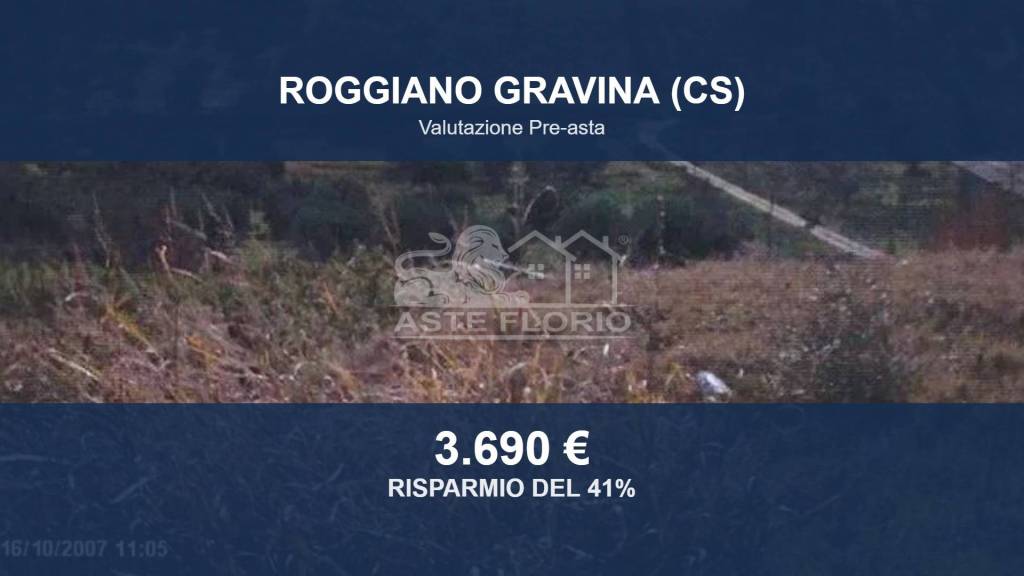 terreno agricolo in vendita a Roggiano Gravina