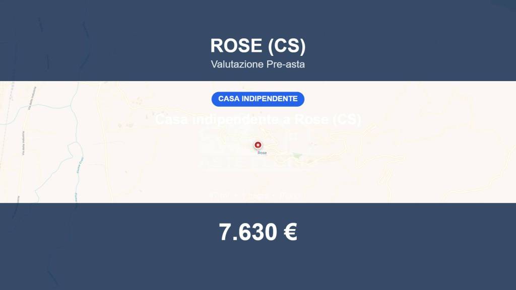 casa indipendente in vendita a Rose