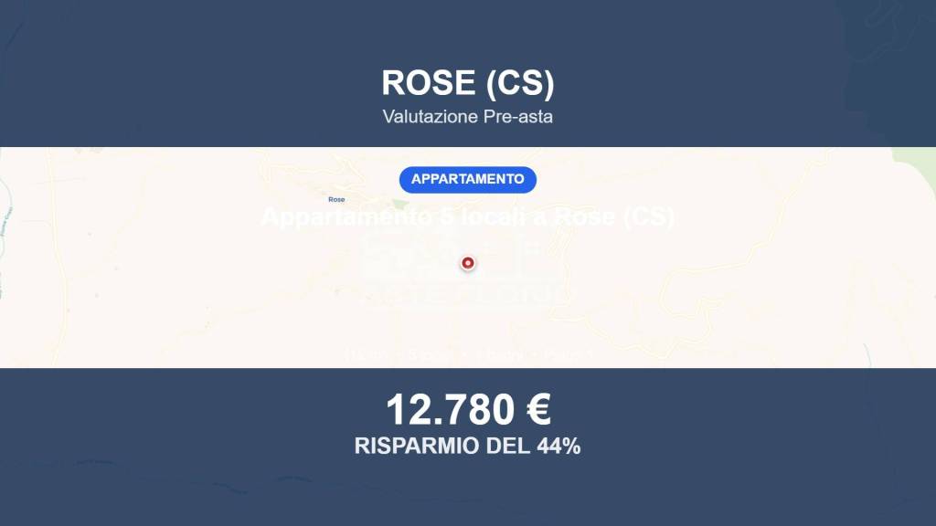 appartamento in vendita a Rose