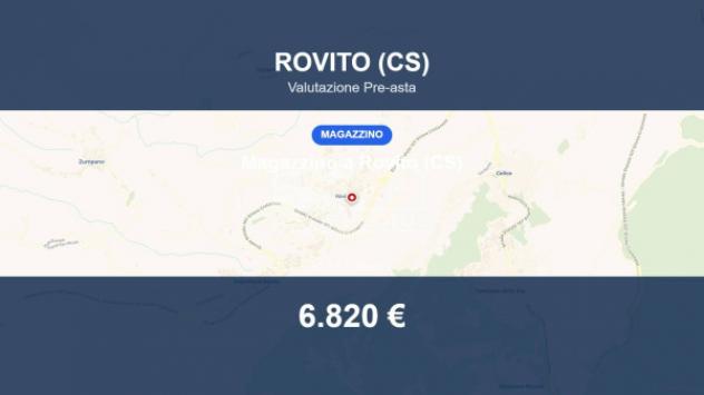 locale commerciale in vendita a Rovito