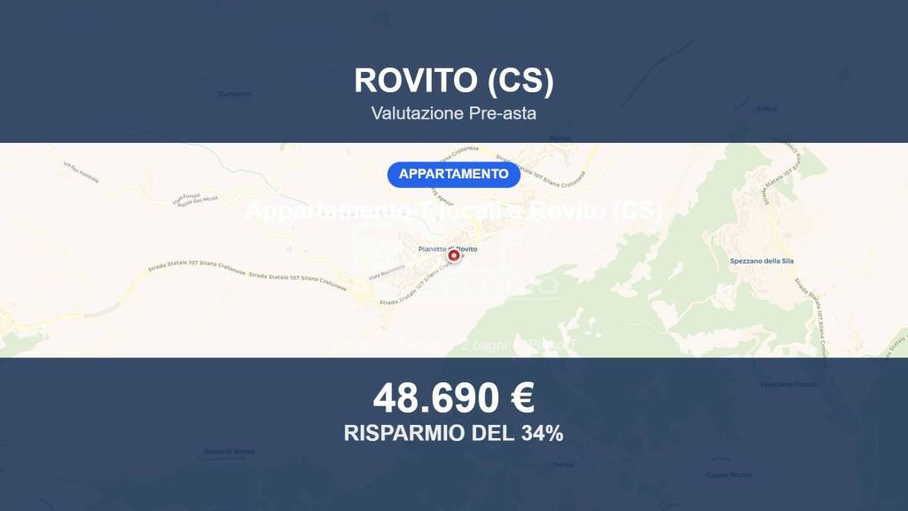 appartamento in vendita a Rovito