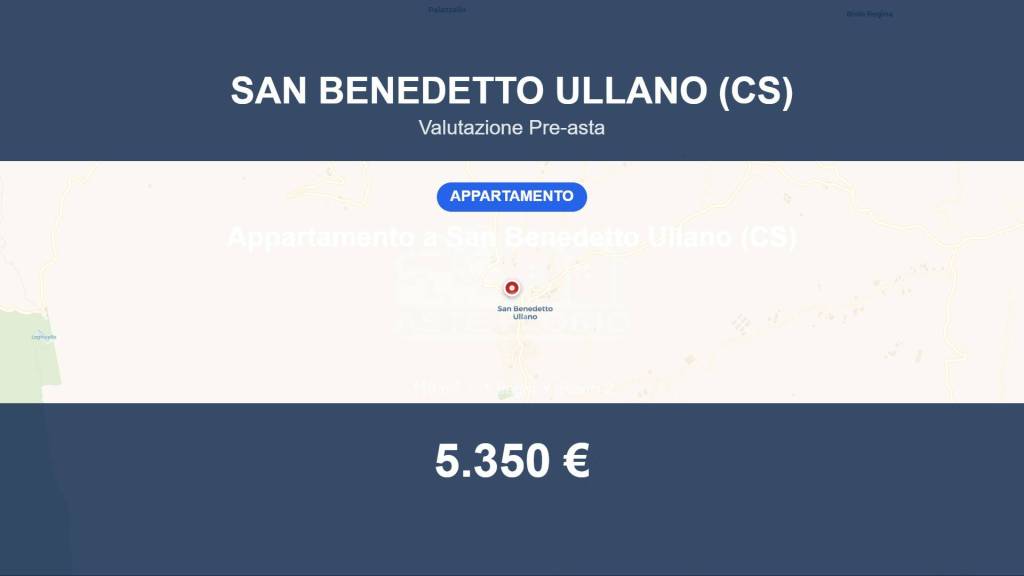 appartamento in vendita a San Benedetto Ullano