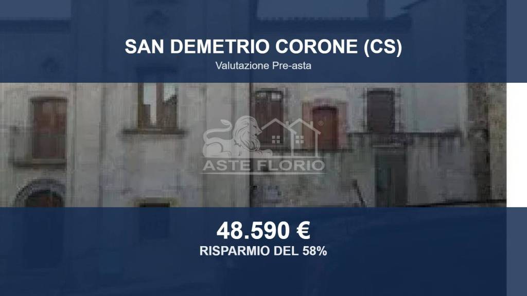 appartamento in vendita a San Demetrio Corone