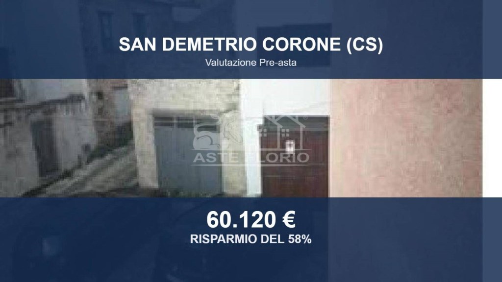 appartamento in vendita a San Demetrio Corone