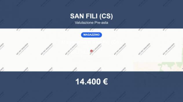 locale commerciale in vendita a San Fili