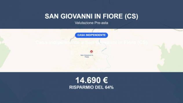 casa indipendente in vendita a San Giovanni in Fiore in zona Palla Palla.