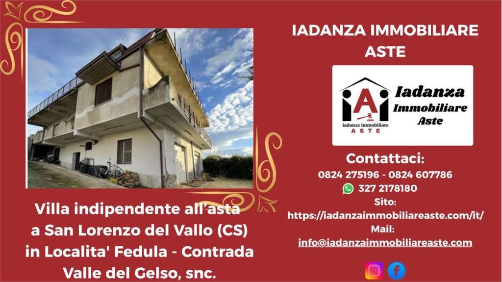 casa indipendente in vendita a San Lorenzo del Vallo in zona Fedula