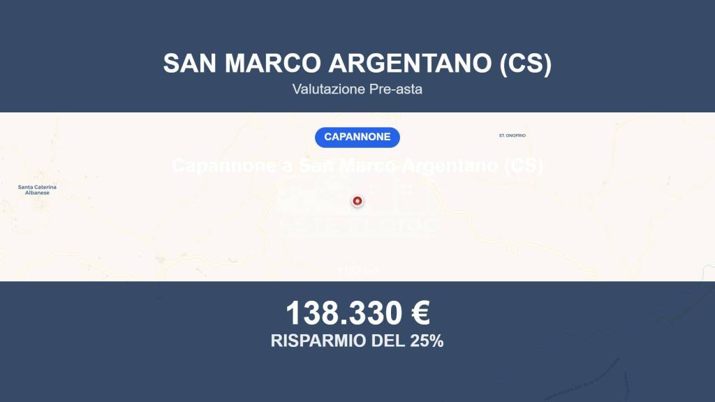 locale commerciale in vendita a San Marco Argentano