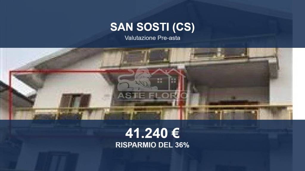 appartamento in vendita a San Sosti