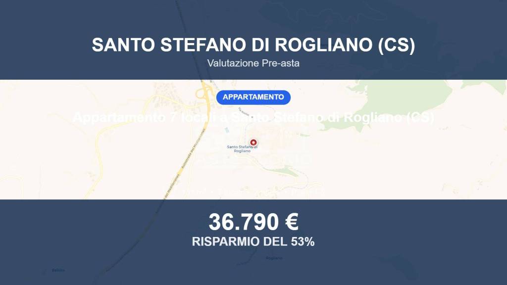 appartamento in vendita a Santo Stefano di Rogliano