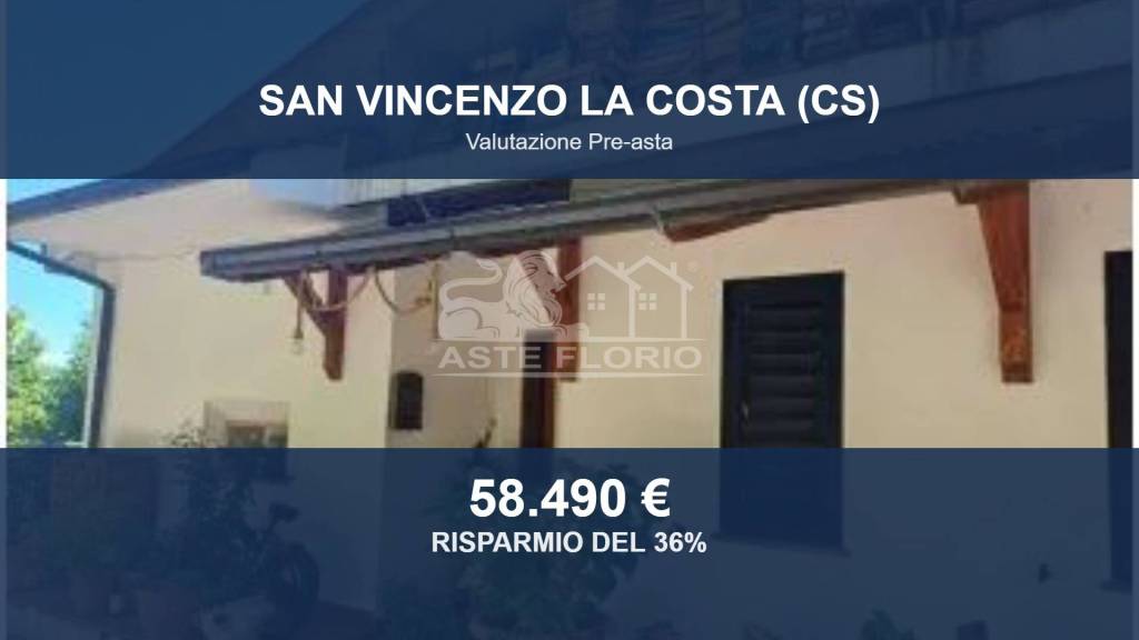 appartamento in vendita a San Vincenzo La Costa in zona Gesuiti